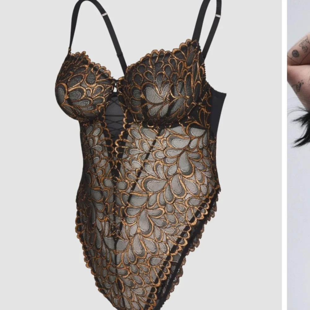 NWT Savage X Fenty Savage Not Sorry Underwire Teddy 1X Z59 - Picture 2 of 6